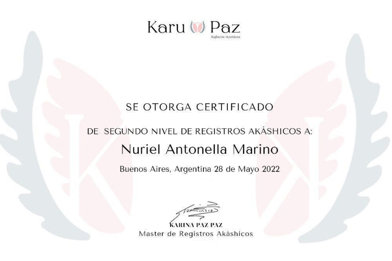 REGISTROS AKÁSHICOS – PRIMER NIVEL