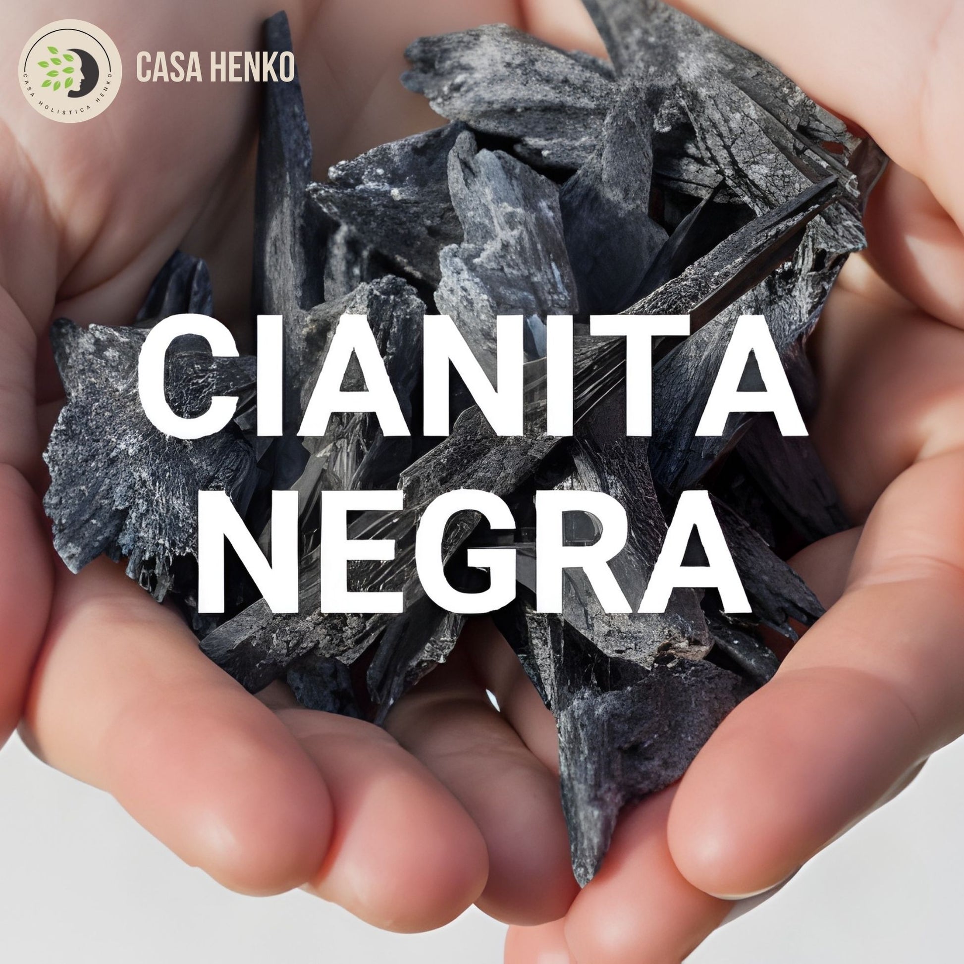 Piedras de cianita negra natural para protección energética, limpieza y alineación de chakras