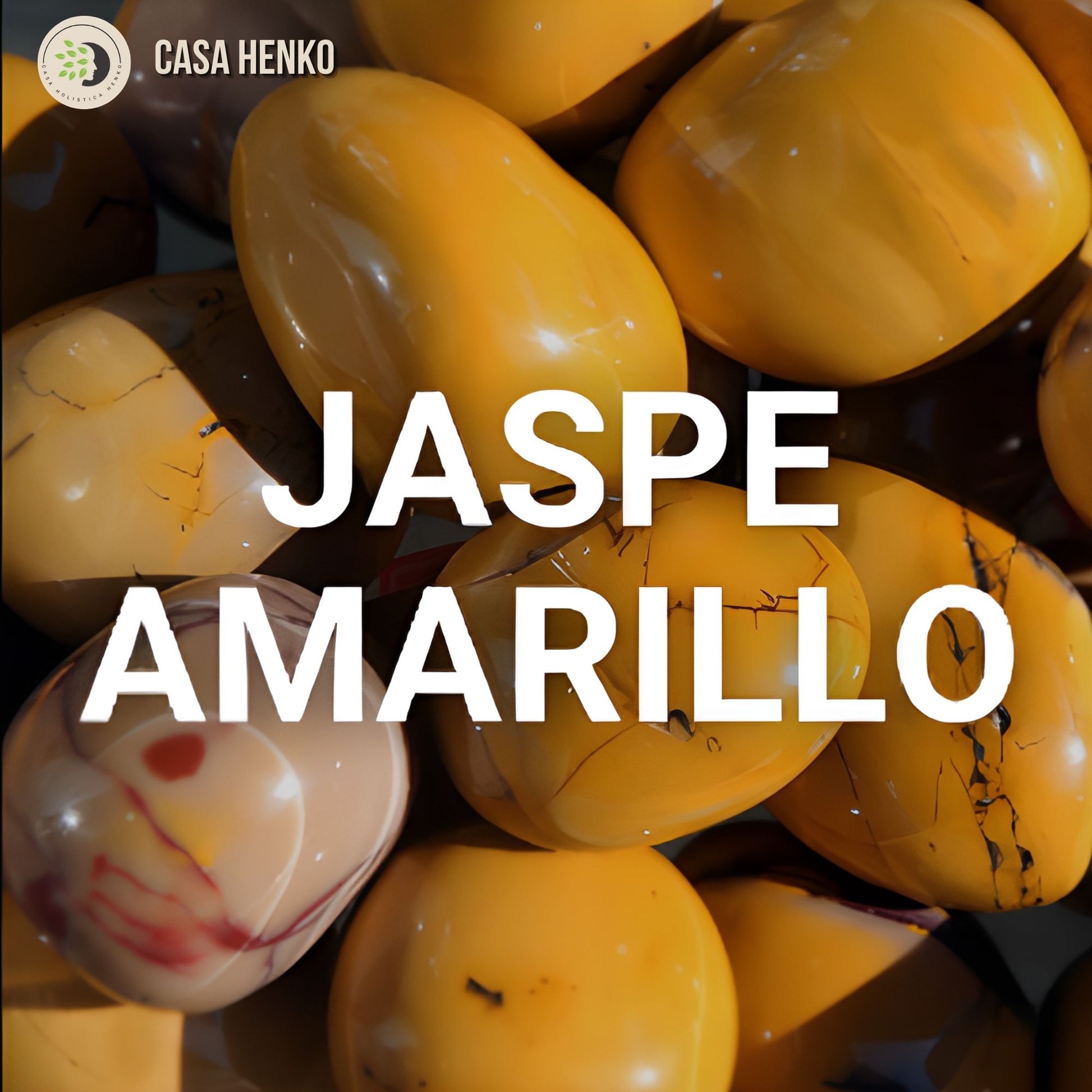 Piedras de jaspe amarillo natural para energía positiva, vitalidad y equilibrio emocional